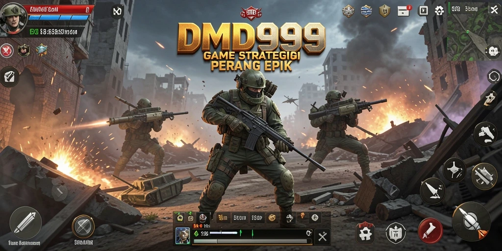 Tampilan menarik dari gameplay DMD999 yang epik.