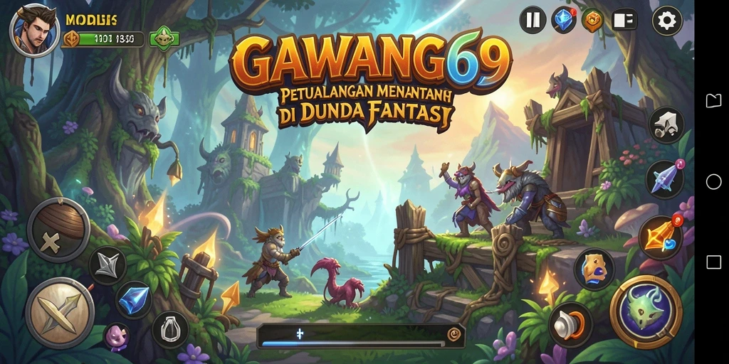 Tampilan permainan GAWANG69 yang menarik saat menjelajahi dunia petualangan.
