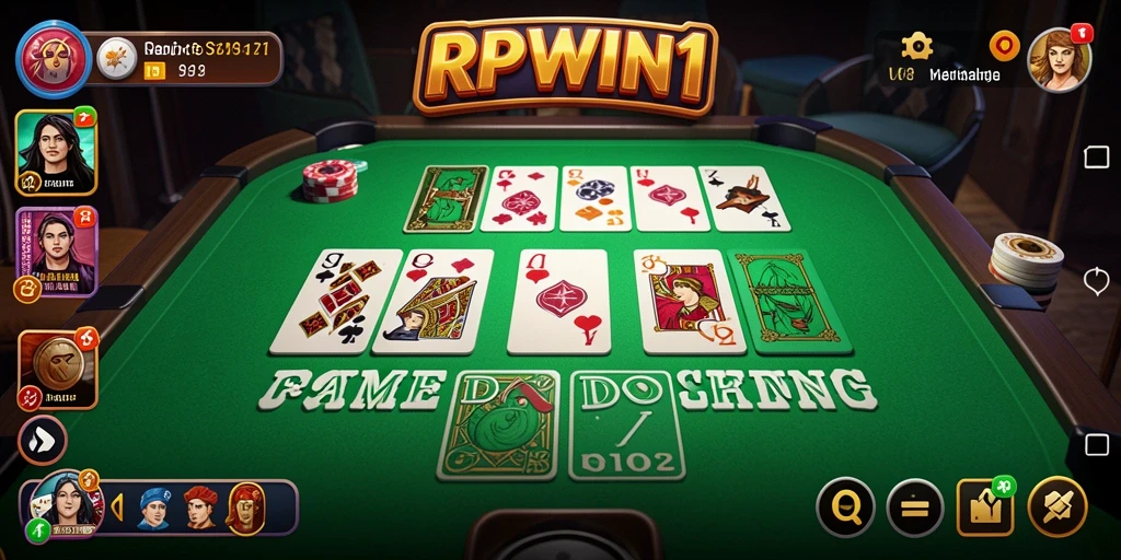 Gameplay seru dan interaktif dari game Domino RPWIN1.