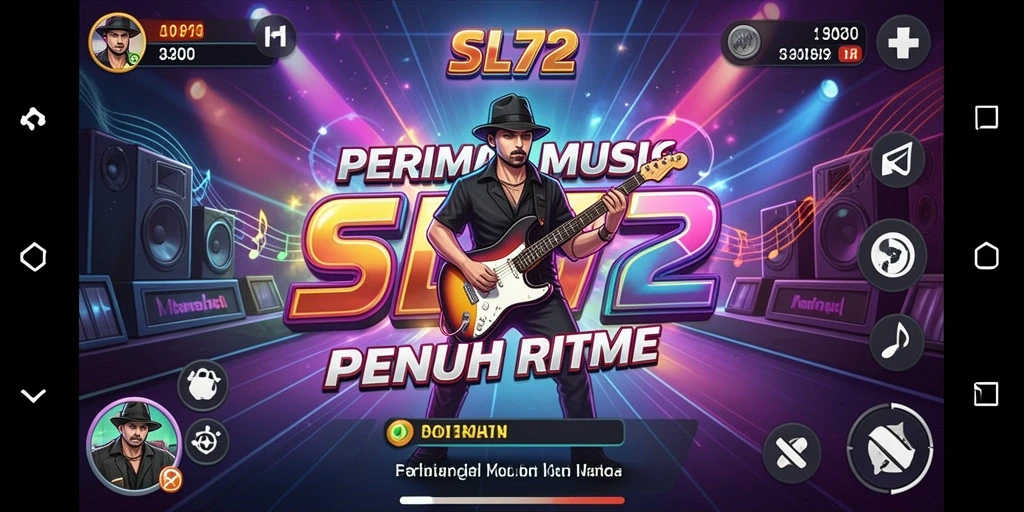 Tampilan gameplay SL72 yang menarik dan penuh warna.