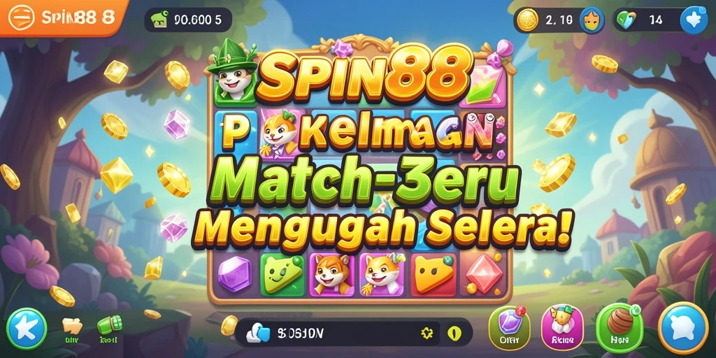 Tampilan gameplay seru dan penuh warna dari SPIN88 yang memikat.