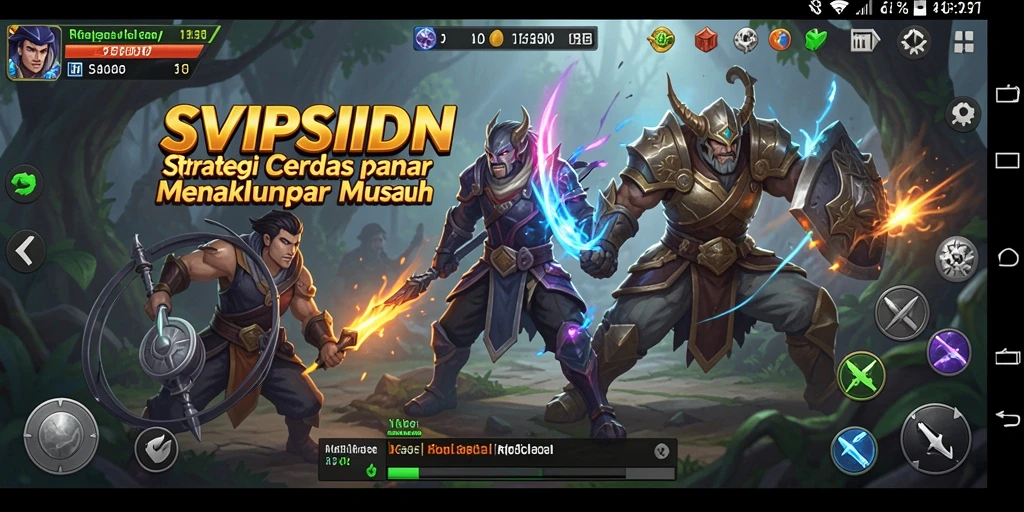 Tampilan screenshot gameplay <strong>SVIPSIDN</strong> yang menunjukkan aksi strategi mendebarkan.